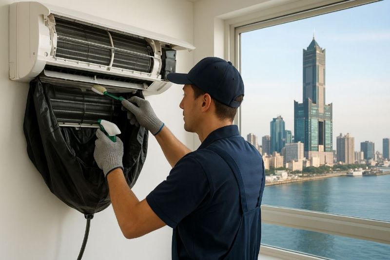 高雄冷氣空調清洗推薦｜專業到府服務5大步驟一次看懂